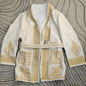 Ladies Girls Afghan Chitral Coat Chugha Pakol Patu Mens Wool Jacket Winter Girls